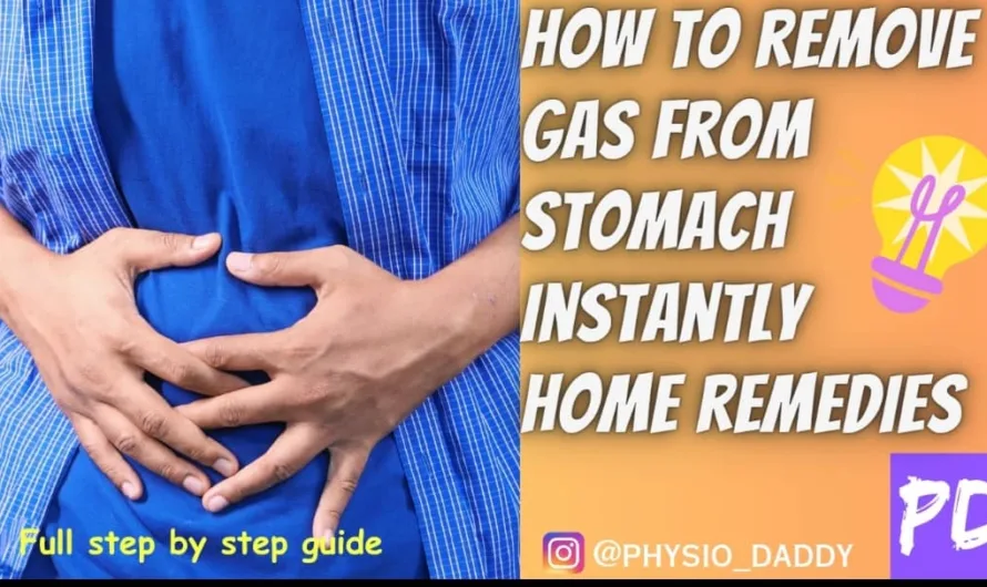 how to remove gas from stomach instantly home remedies